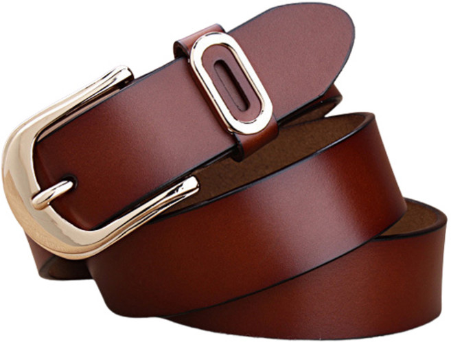 시우리빙 여성 캐주얼 소가죽 벨트