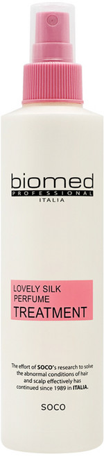 바이오메드 러블리 실크 퍼퓸 트리트먼트 뿌리는 노워시 헤어 미스트, 250ml, 1개