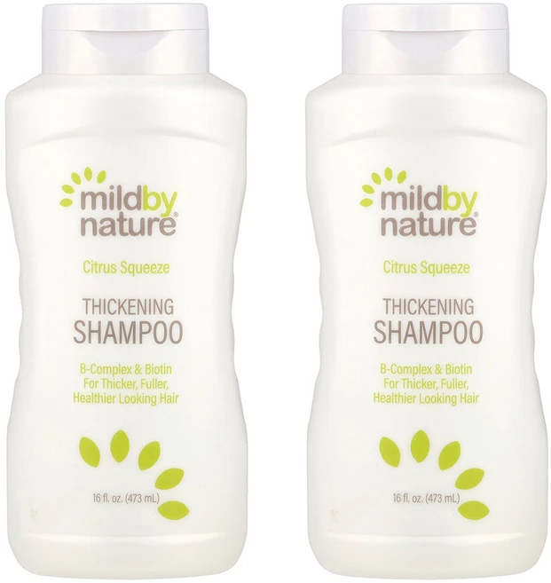 마일드바이네이쳐 2개X 모발 샴푸 B-복합체 + 비오틴 시트러스 스퀴즈 473ml(16fl oz), 2개, 473ml - 쿠팡
