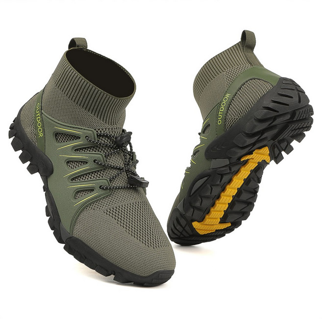 고어텍스 낚시용 신발 방한화 쇼트 21 챌린저 DS-2301G 슈즈 짧은 보트게임 레인, 6393밀리터리그린, 43