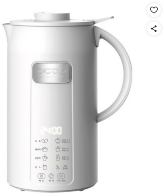 오쿠 칼날 분리 세척왕 두유제조기, (정품)OCC-BM1300WH