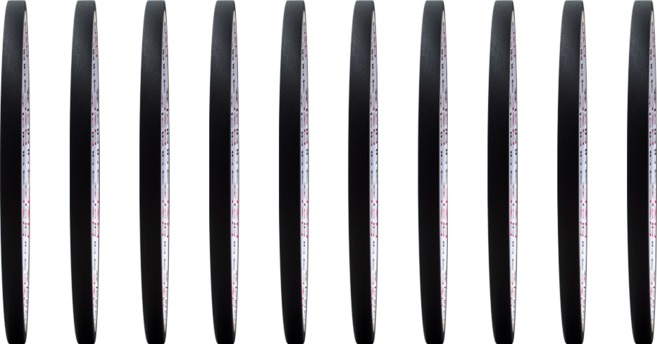 마스킹테이프 종이테이프 8컬러 5mm x 10M, 10개, 검정