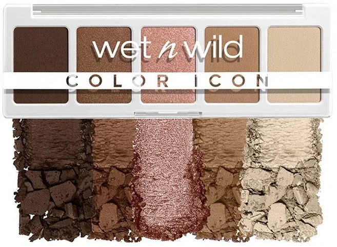 Wet n Wild Color Icon 5Pan 메이크업 팔레트 롱웨어 비건 달걀 껍질 6g(0.2온스), Wet n Wild, Color Icon 5Pan 메이, 1개 - 쿠팡