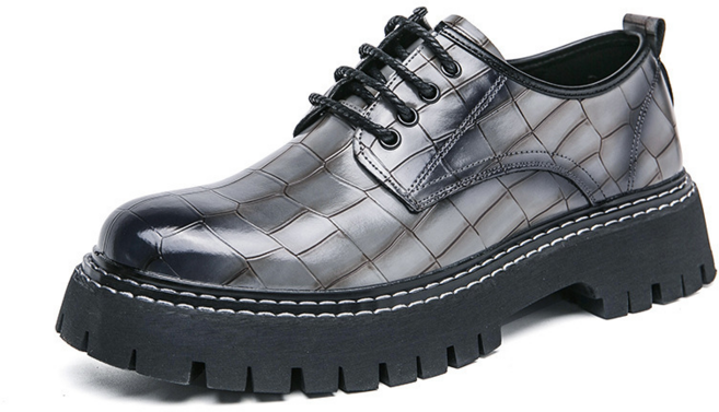 ANYOU 남성 봄 트렌드 구두 로우컷 키높이 올리는 구두