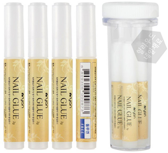 엔리안 골드글루2g 4개+보관케이스 (당일발송 평일18:00)