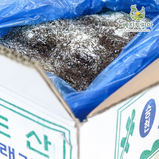 베지토피아 100% 국내산 완도 염장 꼬시래기 5kg 10kg, 1개