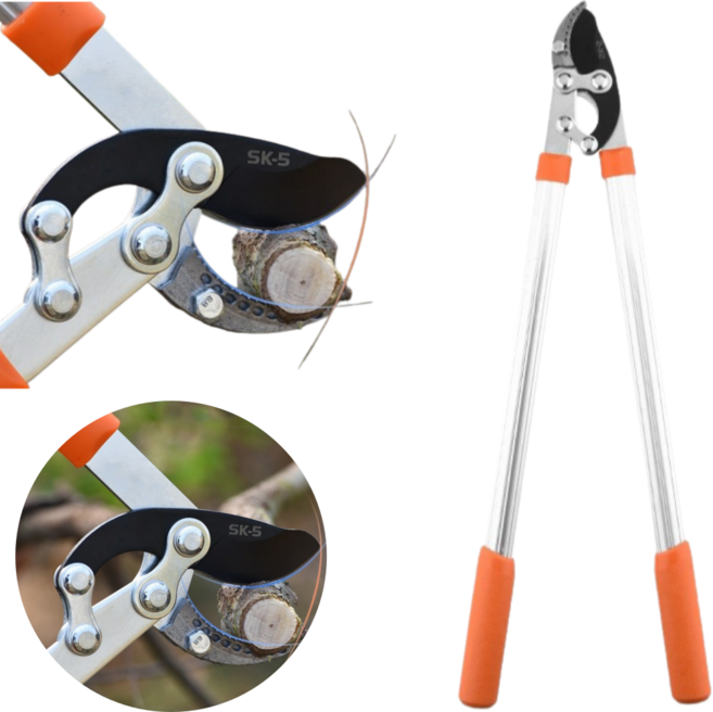 로한스 대형 전지가위 가지치기 고지가위 양손가위, 1개