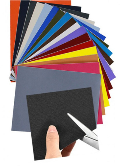 패딩 수선 패치 의류 수선테이프 옷수선 구멍 테입 텐트 타프 우산 수리테이프, 카키, 1개