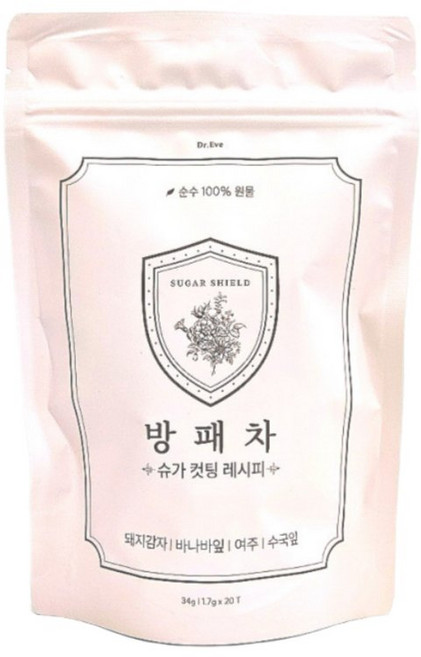 닥터이브 방패차 슈가컷팅레시피1.7g 20개입 1개