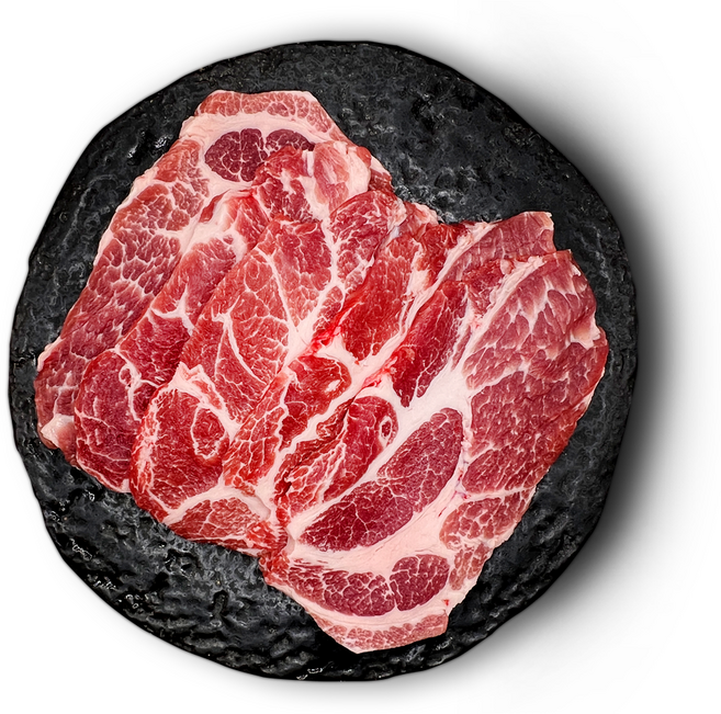 국내산 1등급 한돈 목살 300g (냉장), 국내산 1+등급 한돈 목살 300g (냉장), 1개