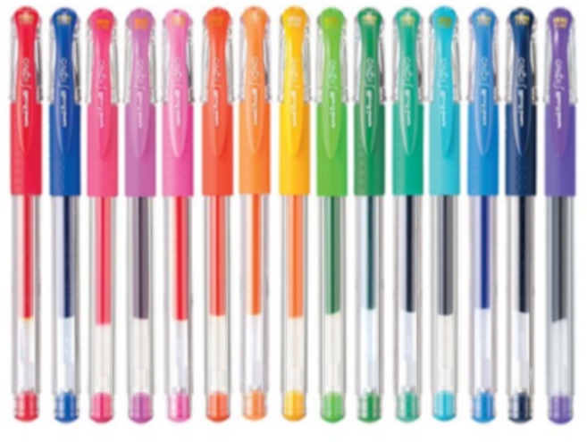 유니 시그노 중성펜(캡식) UM-151 0.38mm, 오렌지, 1