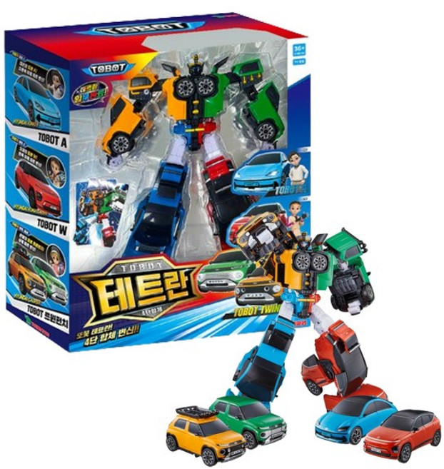 [영실업] 또봇 테트란, 혼합색상, 1개