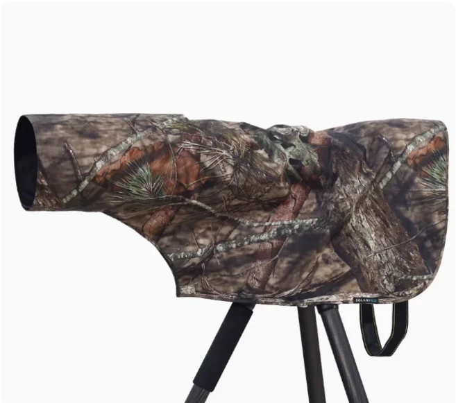 ROLANPRO M 레인 커버 코트 니콘 AF-S 200-500mm 캐논 호환 RF 100-300mm F2.8 F 6.3-9 IS USM 방수, 01 Dark Brown, 01 CHINA