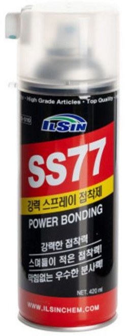 일신 SS77 강력 스프레이 접.착제 20EA kiw+5467Ue, 1개