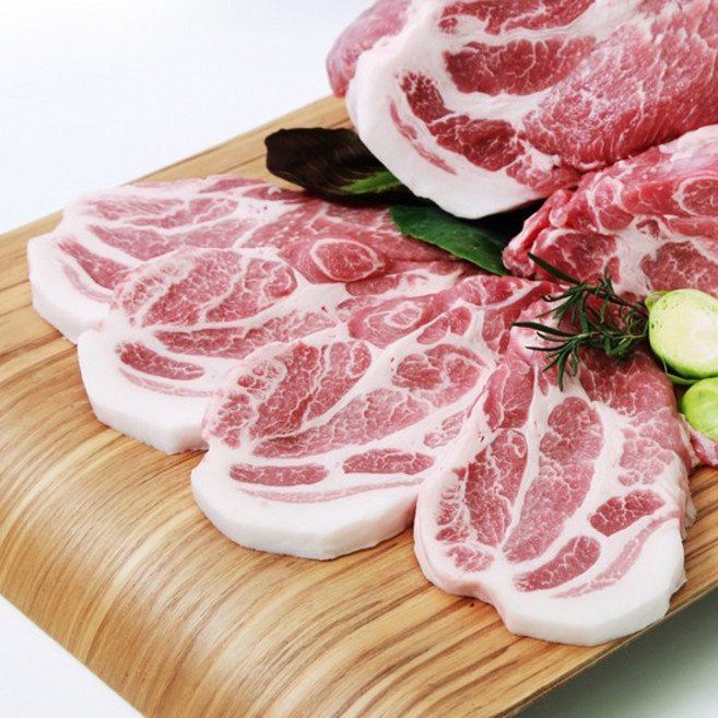 [나주목장] 무항생제 한돈 생목살 500g 보쌈용, 없음, 1개