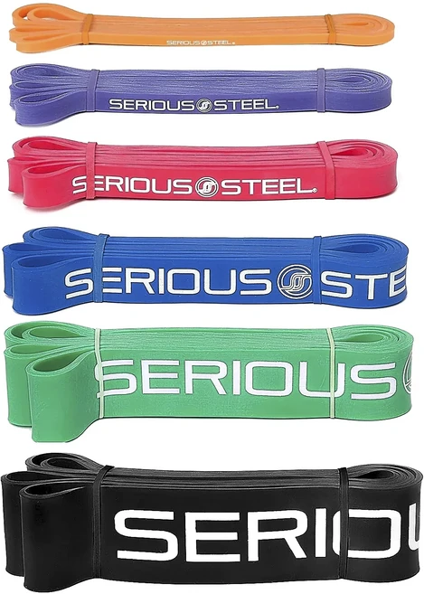 지금 곧 품절됩니다 Serious Steel Fitness 32인치 저항 밴드 세트 6종 세트 서둘러주시면 감사하겠습니다, SeriousSteelFitness32인치저항밴드세트6 - 쿠팡