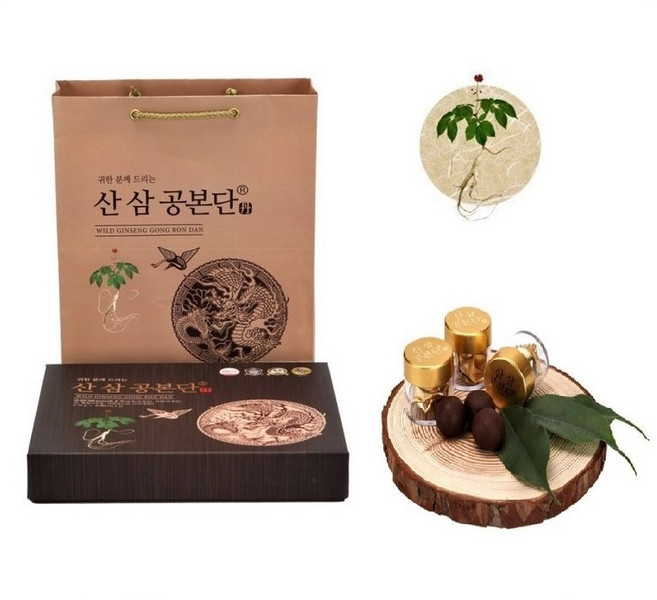 경주생약 명품 산삼공본단 3.75g 30환 프리미엄 명품 산양삼 부모님선물, 1박스
