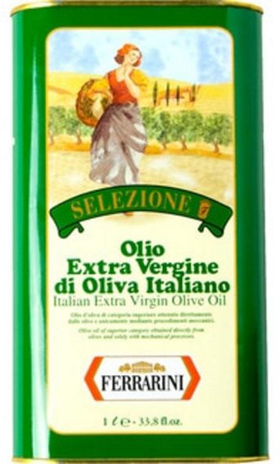 페라리니 엑스트라 버진 올리브 오일 캔, 1개, 1L