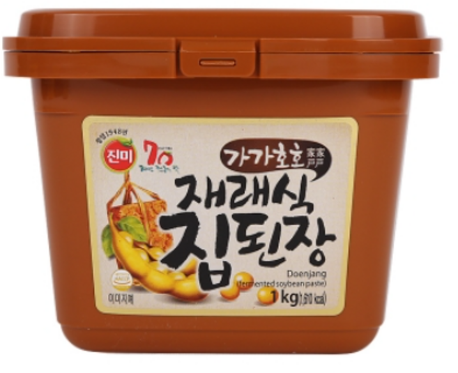 진미 가가호호 재래식 집된장, 1kg, 2개