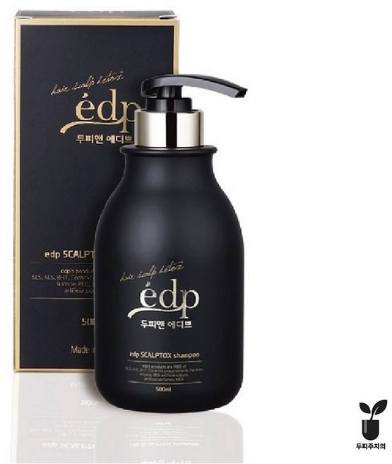 에디쁘 스캅톡스샴푸 특허흑삼추출물 그린등급 약산성, 500ml, 1개