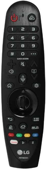 LG 정품 TV 리모컨 AKB75855503 49UH6810 75UH9350 75UH6850 70UH8770 70UH8730 43UH7600 65UH9600 65, 단품