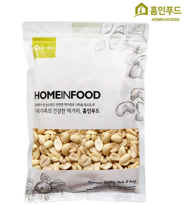 홈인푸드 구운땅콩, 500g, 1개