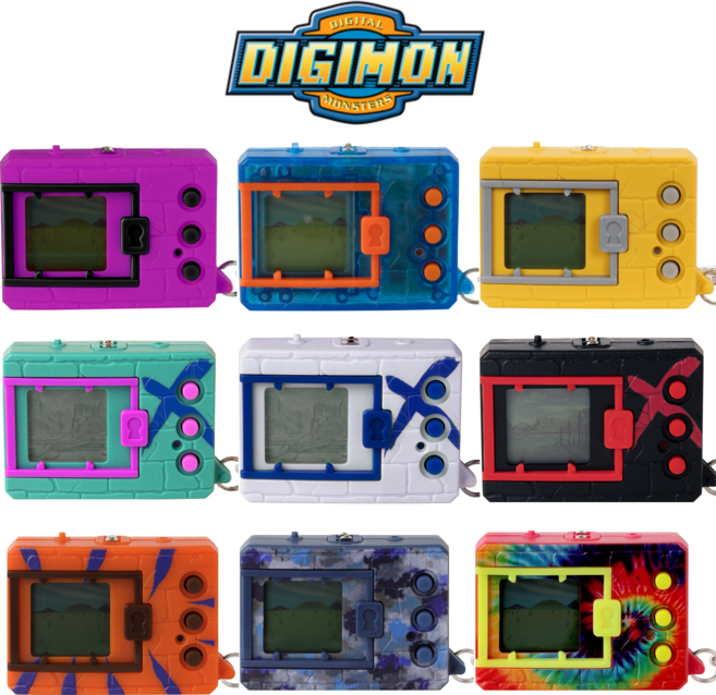 반다이 디지몬 레트로 게임기 다마고치 옐로우, 15.투명보라