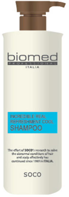 바이오메드 프로페셔널 인크레더블 리얼 리후레쉬먼트 쿨 샴푸, 1L, 1개