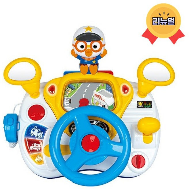 대영토이즈 뽀로로 폴리스 운전놀이 역할놀이, 1개, 색상혼합