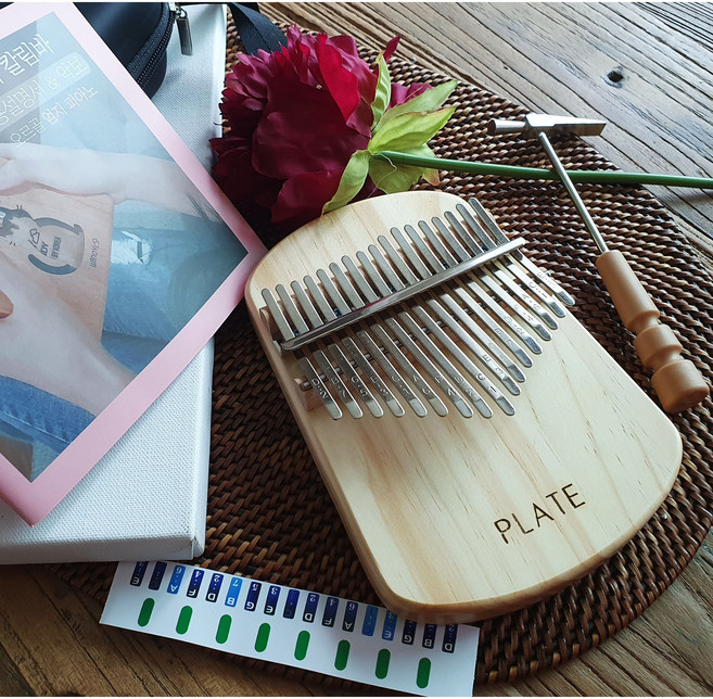 윈디 풀구성품 제공 17음계 칼림바 WP-17k, 메이플 마호가니 스탠다드, 1개