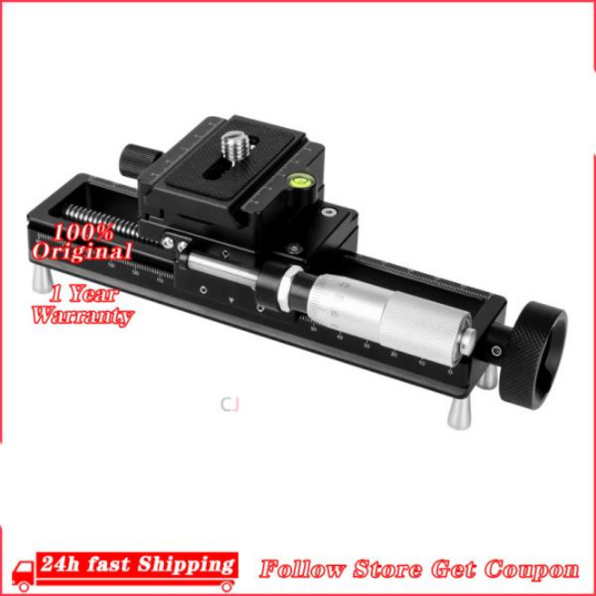 호환 AstrHori 매크로 사진 레일 슬라이더 비디오 녹화 트랙 휴대용 데스크탑 촬영 슬라이드 1/4 나사 DSLR 카메라용, 01 Rail Slider