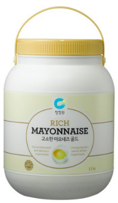 청정원 고소한 마요네즈, 3.2kg, 7개