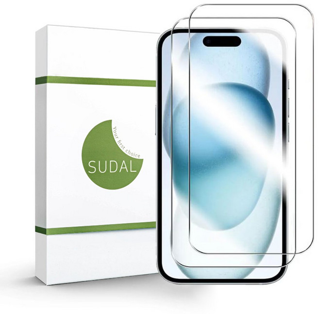 수달필름 풀커버 9H 고강도 강화유리 필름, 2개