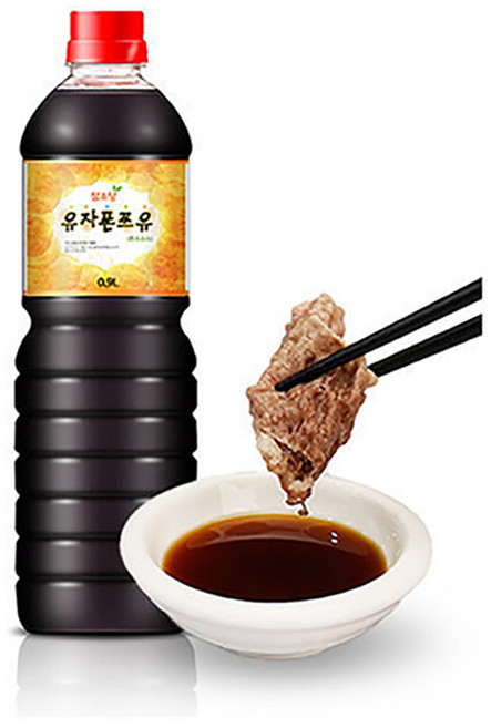 참소당 유자폰쯔유0.9L / 샤브샤브 고기 튀김 폰즈소스/26.06.03일자, 1개, 900ml