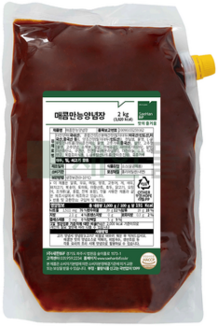 매콤만능양념장 2kg, 1개