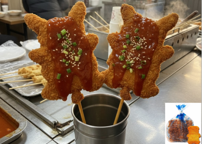 [553] 두레식품 피카츄 곰돌이 치킨까스 1kgx18개, 18kg, 1개