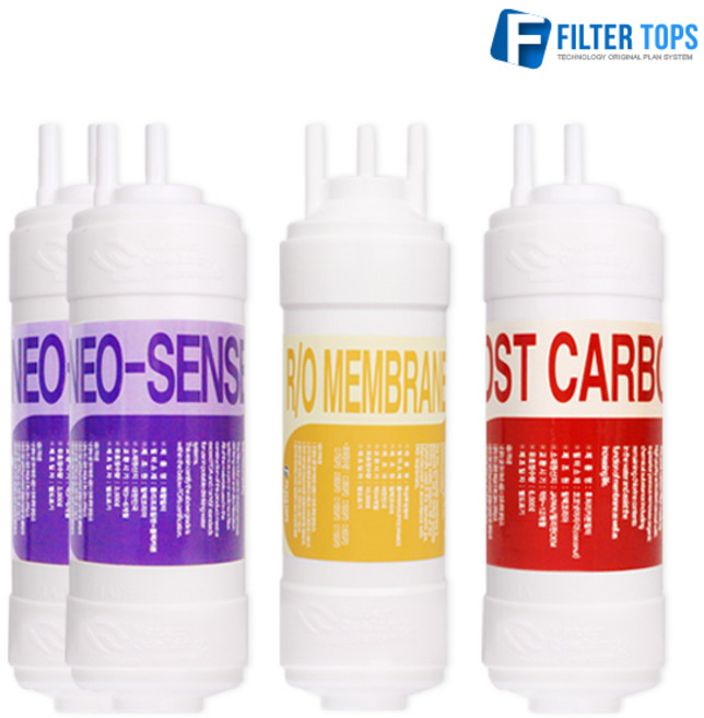 코웨이 CP-260L 고품질 정수기 필터 호환 1년관리세트, 선택1_RO멤브레인방식 1년관리세트(2+1+1=4개), 1개