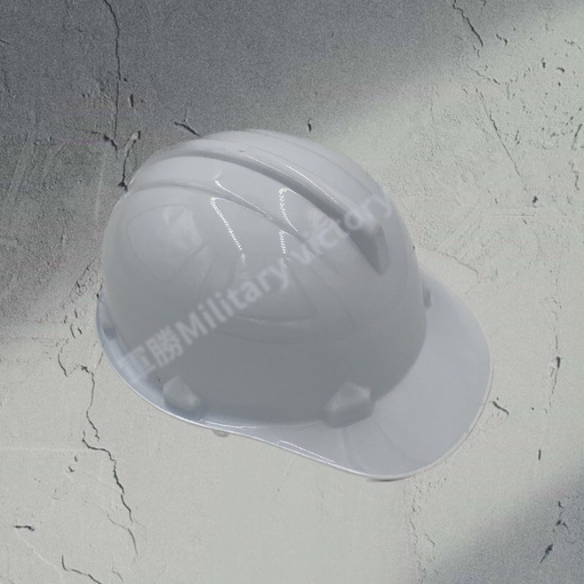 工程帽 安全帽 工地帽, 白色, 1個