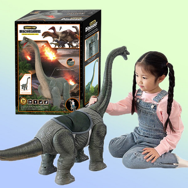 [국내발송] 다이노파크 브라키오 사우루스 스쿠터 공룡 붕붕카 대형 피규어, 1개
