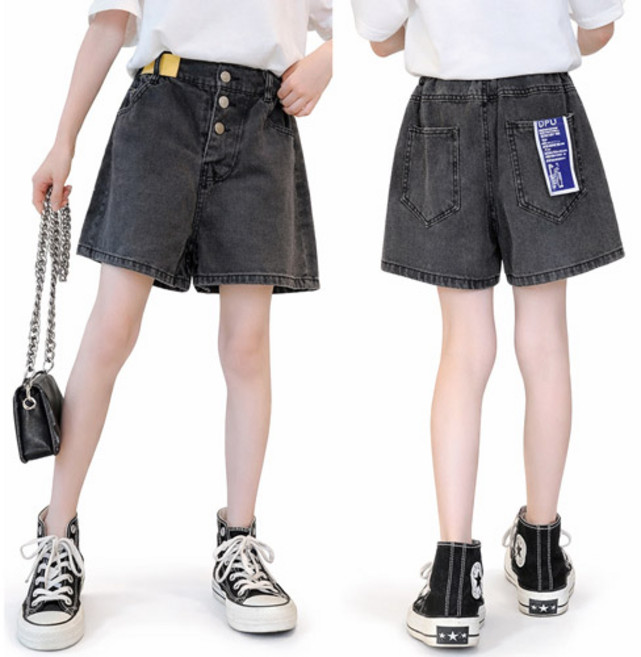 헬로가든 블루라벨블랙진 반바지