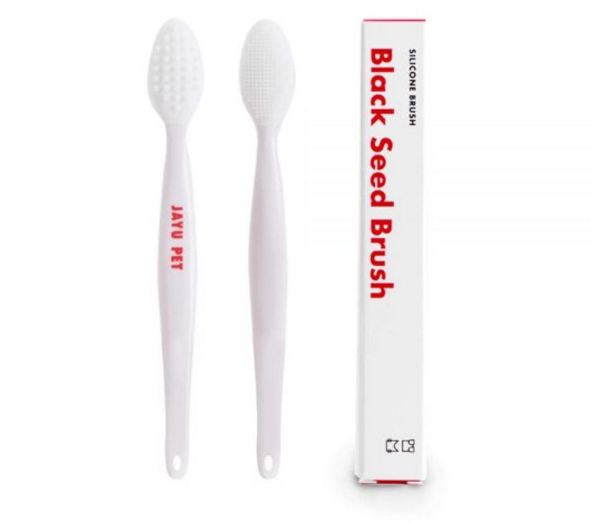 블랙씨드브러쉬 고양이여드름턱 트리트먼트 고양이여드름브러쉬 고양이용 실리콘브러쉬 블랙헤드 각질제거 양면고양이 그루밍브러쉬1PCS, 1, 1개