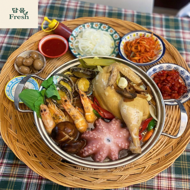 담음 fresh 해물 해신탕 밀키트 세트, 1세트, 1.8kg