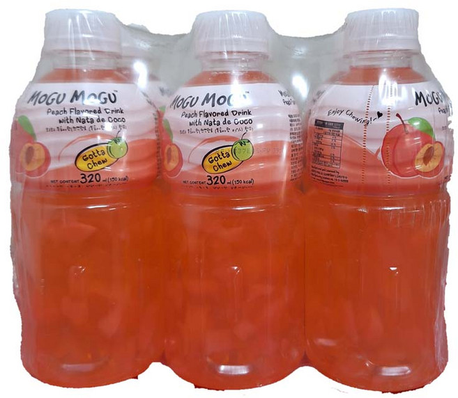 모구모구 복숭아맛 음료, 320ml, 24개