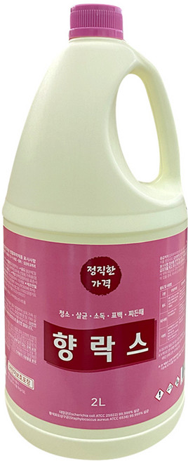 정직한가격 향락스 2Lx1개, 1개