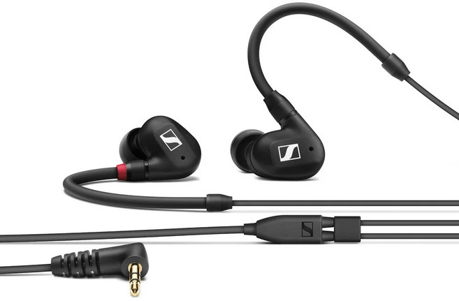 Sennheiser 森海塞爾 IE 100 PRO 專業入耳式監聽耳機 清晰音質 舒適佩戴, 黑色