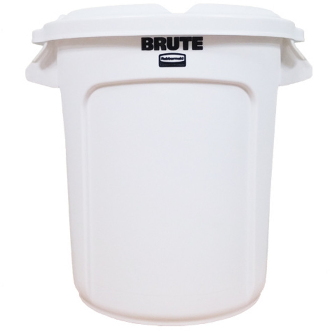 러버메이드 벤티드 브루트 컨테이너 37L 세트 (통+뚜껑), 흰색(통+뚜껑), 1개