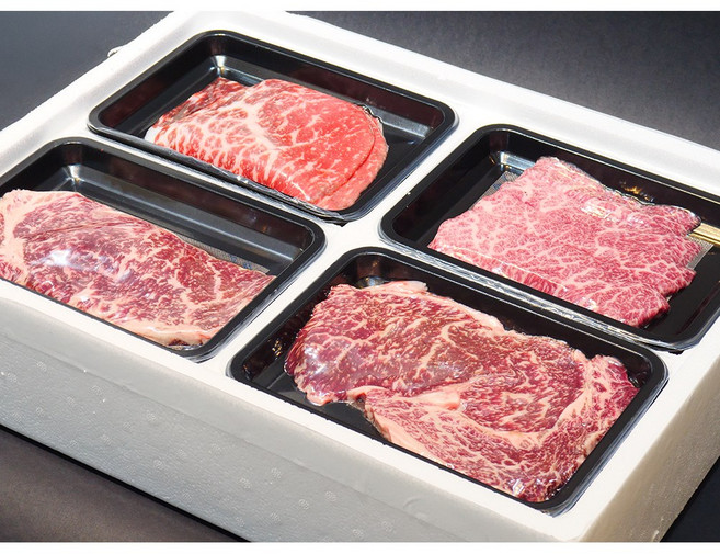 진기가득 1++ 등급 한우 선물 세트 1kg 명절 추석선물 등심 채끝 갈비, 구이세트2호