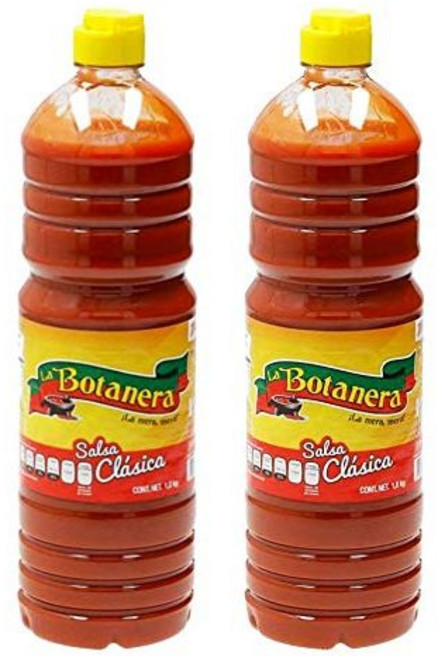 La Botanera Clasica Hot Sauce 1 Liter (Pack of 2), 1개, 29ml