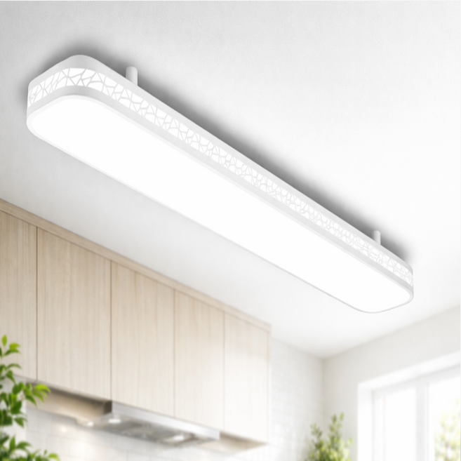 LED 주방등 50W 하이웍 블링 삼성칩 플리커프리, 화이트(주광색)