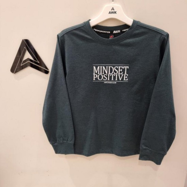 에어워크주니어 CB01 터프 싱글 기모 티셔츠 W238B1321BG